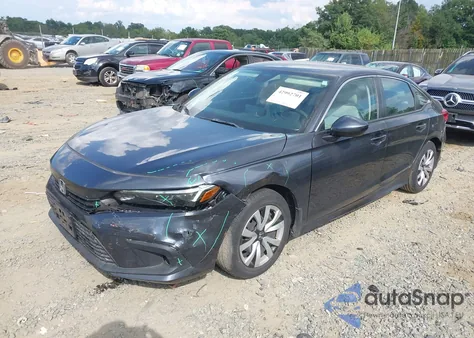 2022 Honda Civic Lx from USA, damaged, VIN 2HGFE2F29NH574858